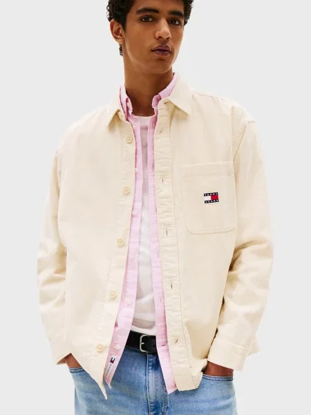 Сорочка Tommy Jeans біла