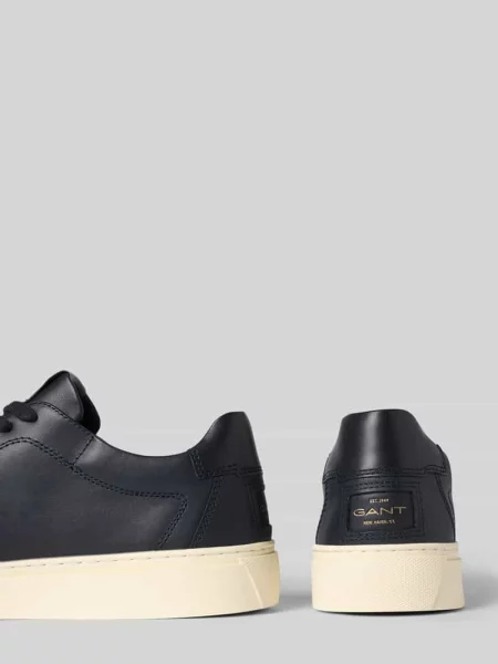 Sneakersy z prawdziwej skóry model Julien' Gant granatowe