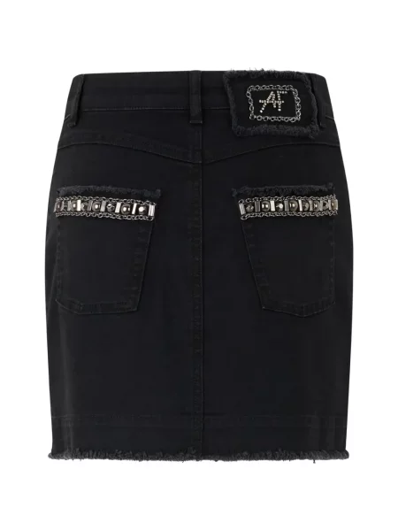Fusta mini Alberta Ferretti negru