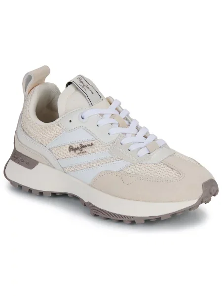 Pantofi Pepe Jeans tricotate alb