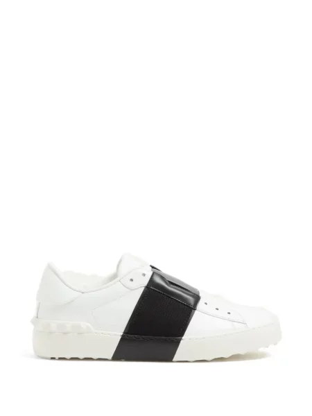 Sneakerși Valentino Garavani cu legături alb