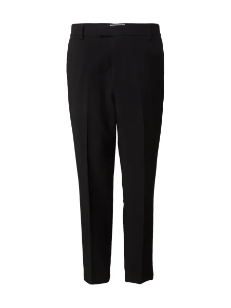 DAN FOX APPAREL Hlače na rob Justus' črna