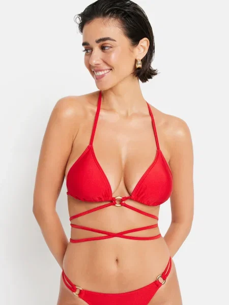LSCN by LASCANA Bikini zgornji del Baila' rdeča