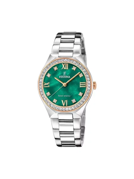 FESTINA Analogové hodinky Watch Solar Energy' zelená