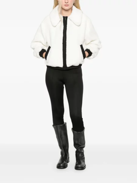 Geacă bomber Canada Goose alb
