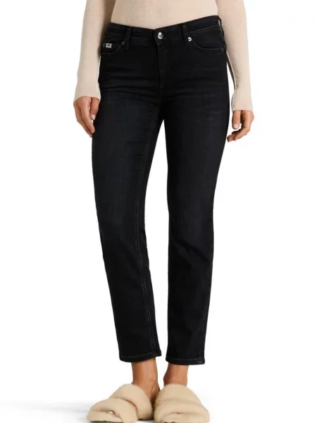 Cambio Dżinsy o kroju slim fit Kobiety 34 czarny