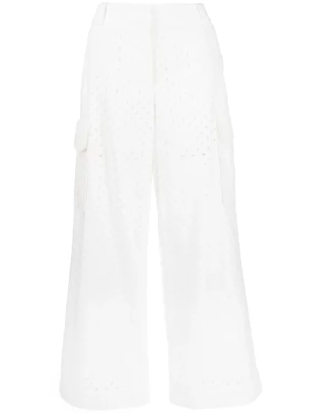 Spodnie Zimmermann białe
