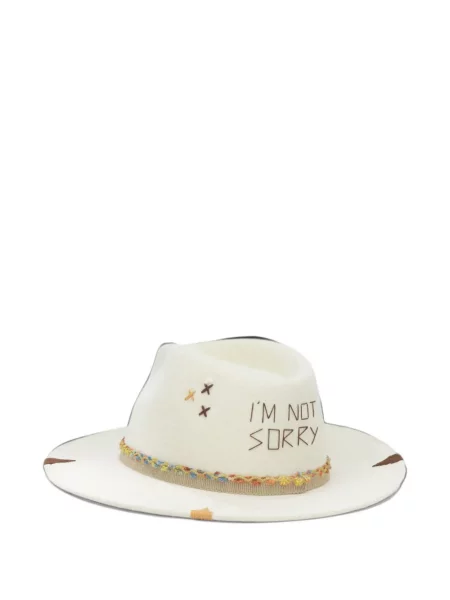 Căciulă The Hat Gang cu broderie alb