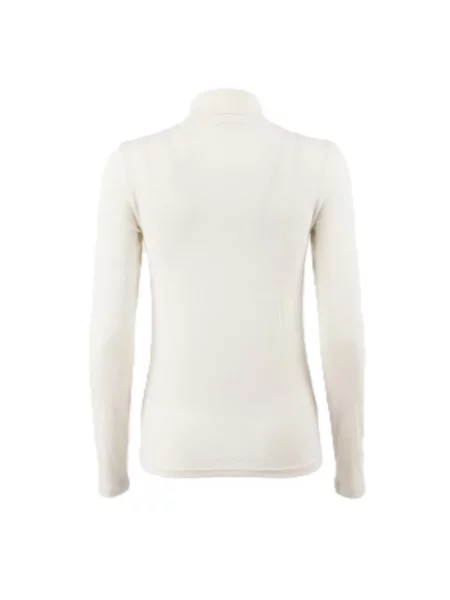 Sweter z golfem Antonelli Firenze z kaszmiru do golfa biały