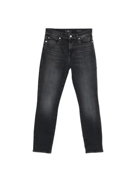 Jeansy 7 For All Mankind czarne