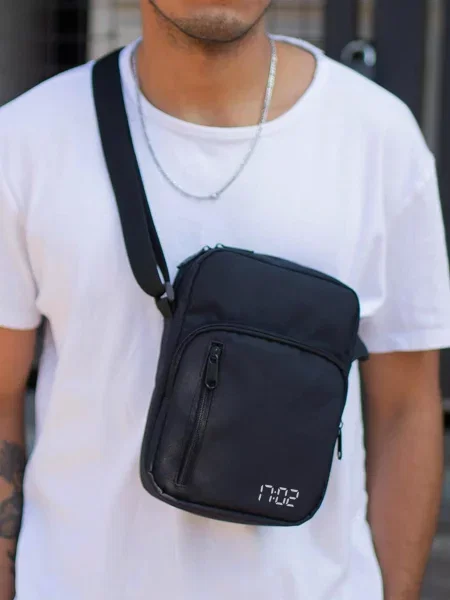 Сумка через плечо Without черная