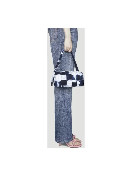 Torebka Bottega Veneta niebieska