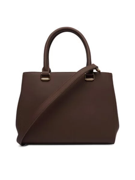 Ročna torba LOVE MOSCHINO rjava