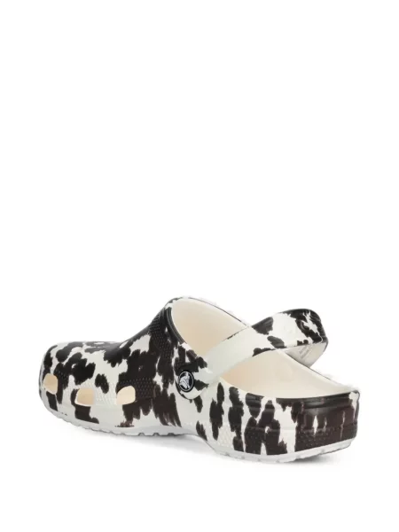 Papuci Crocs cu imagine alb