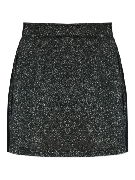 Prugasti prsluk Adidas od flisa s vezicama crvena