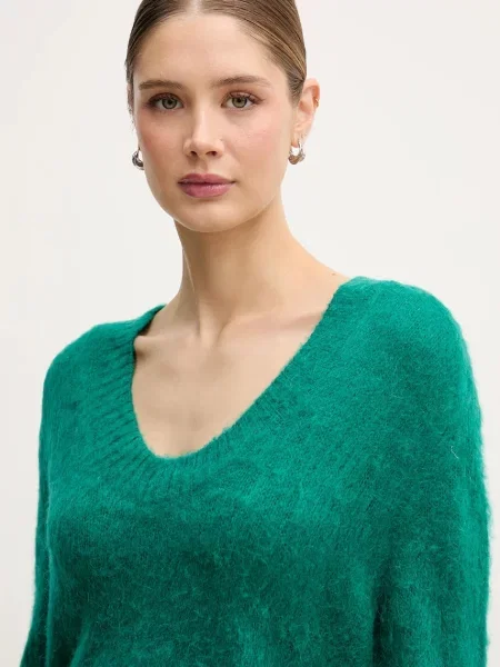 Светр з додаванням мохеру United Colors of Benetton зелений