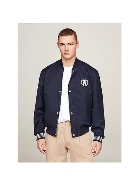 Kurtka bomber Tommy Hilfiger niebieski