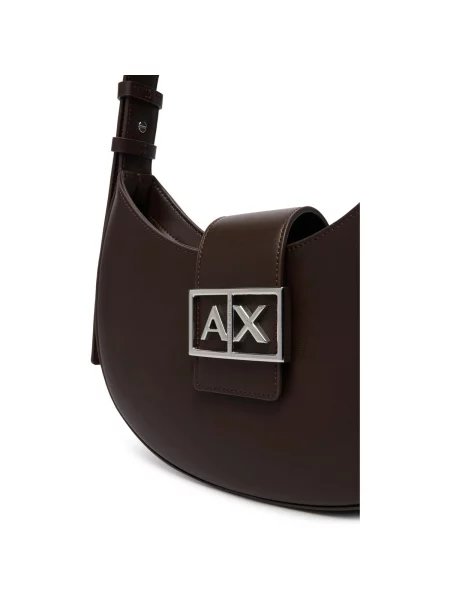 Geantă Armani Exchange maro