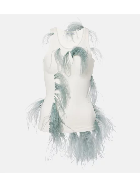 Top Acne Studios biały