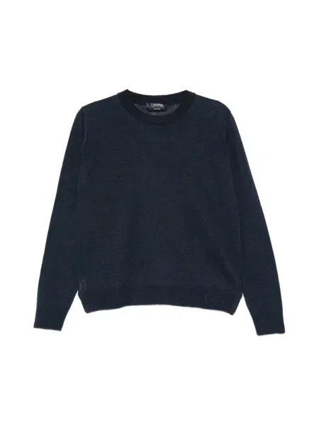 Sweter Max Mara niebieski
