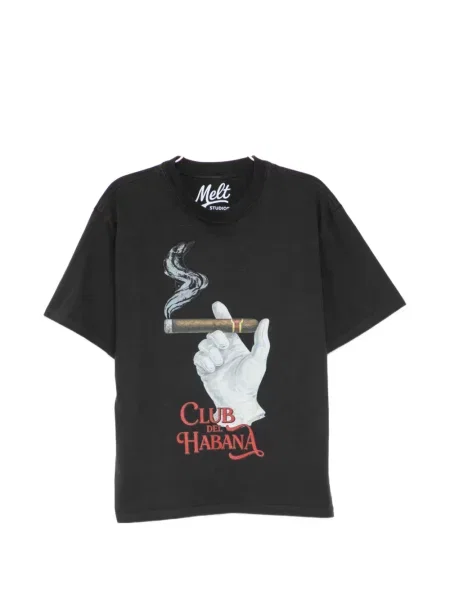 Tricou Melt cu imagine negru