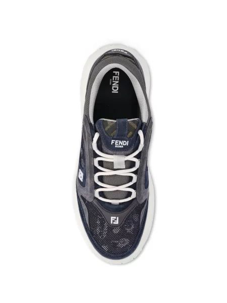 Sneakerși Fendi albastru
