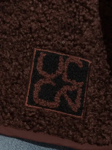 Prsluk Ulla Johnson od flisa smeđa