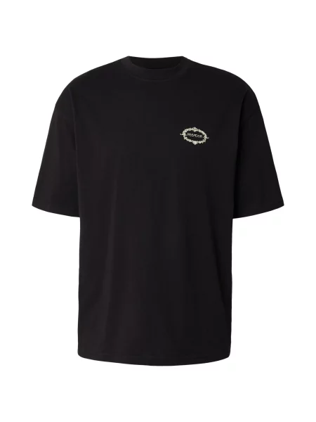 Pegador Tricou Reine galben deschis negru