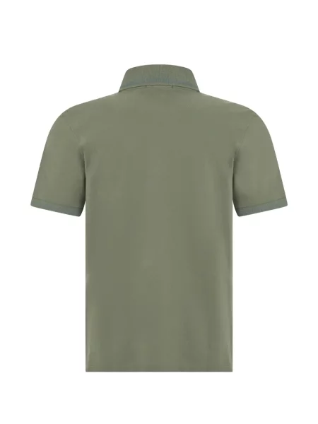 Tricou polo Boss cu autograf verde