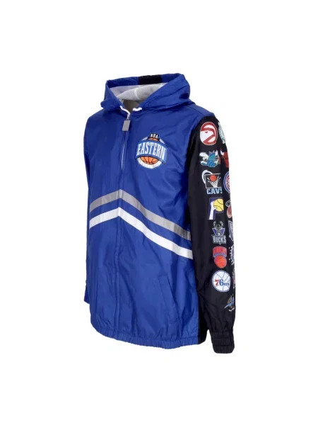 Wiatrówka Mitchell & Ness niebieska
