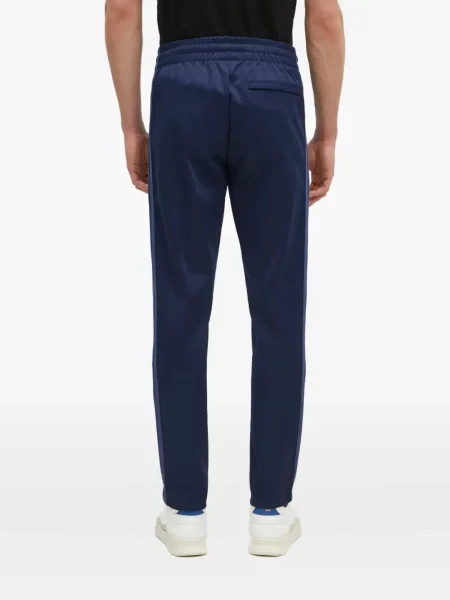 Велурени маратонки Adidas Spezial на райета синьо