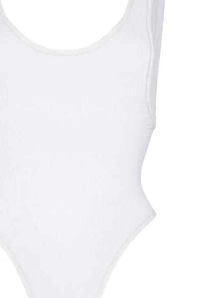 Costum de baie Reina Olga stretch alb