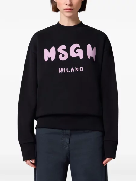 Hanorac Msgm cu imagine negru