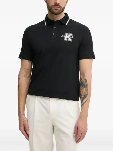 Polo Karl Lagerfeld negru