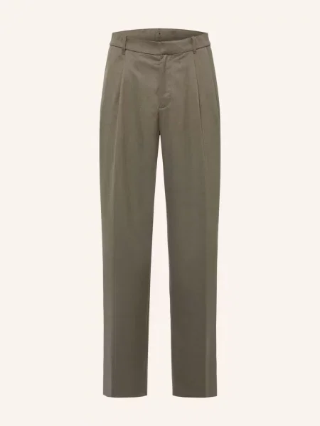 Calvin Klein Kalhoty Wide Fit černošedá