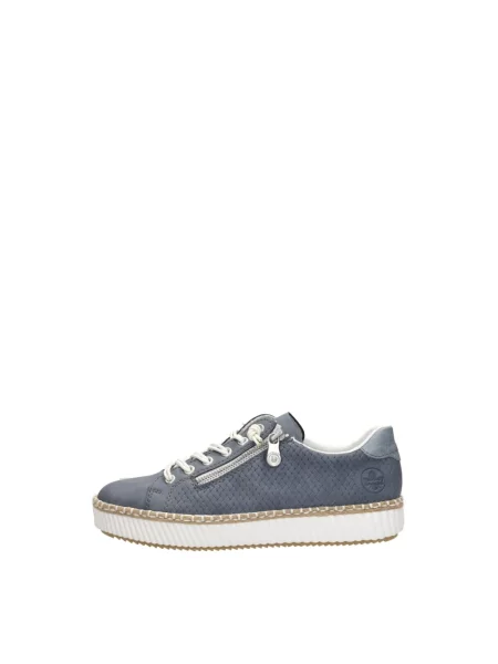 Sneakersy Rieker niebieskie