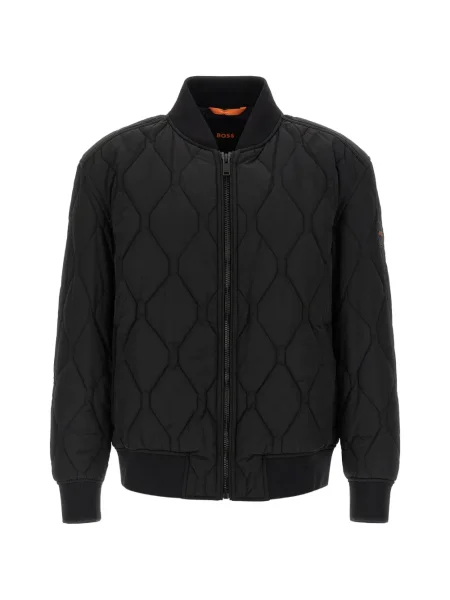 Яке тип бомбър Boss ватирана черно