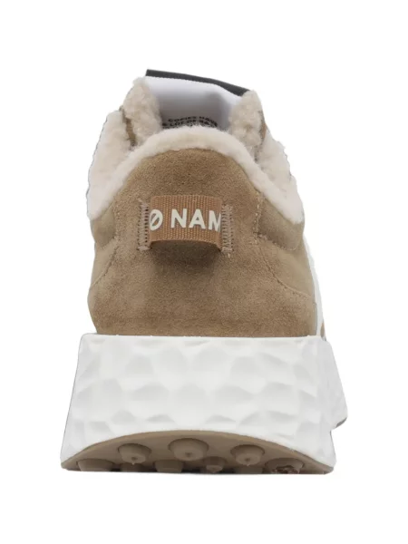 Sneakerși No Name din piele de căprioară