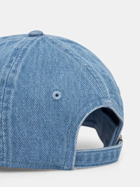 Czapka z daszkiem Calvin Klein niebieska