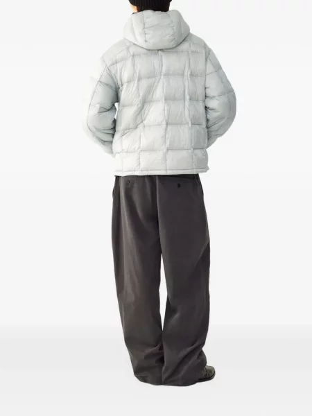 Geacă Tomboy cu glugă albastru
