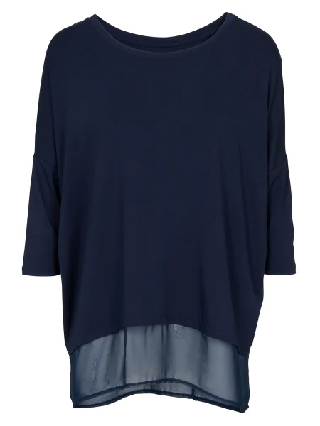 Heine Tricou supradimensional bleumarin