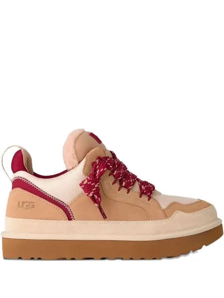 Sneakerși Ugg cu șireturi din dantelă