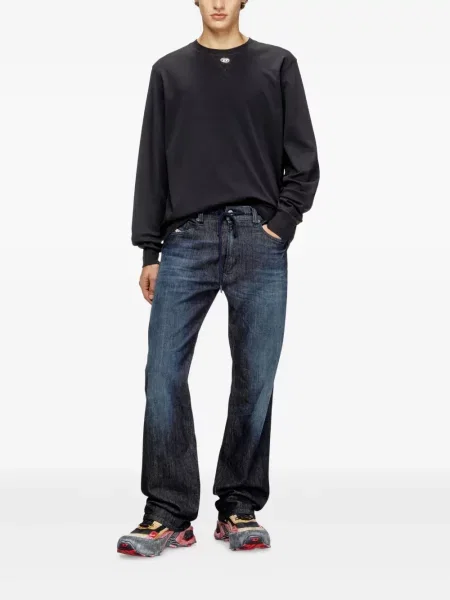 Tricou mânecă lungă Diesel negru