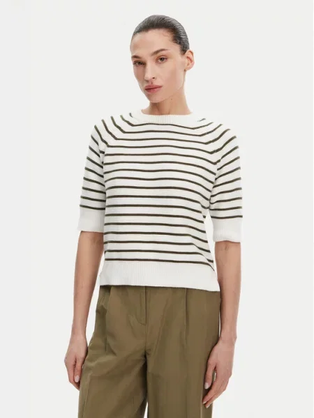 French Connection Megztinis Box Fit balta
