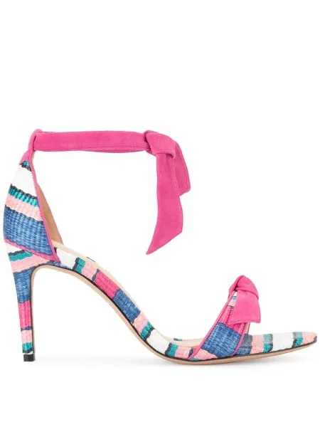 Sandale Alexandre Birman cu dungi roz