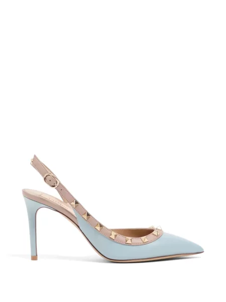 Pantofi cu toc Valentino Garavani slingback albastru
