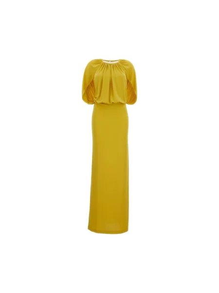 Sukienka maxi Des Phemmes żółta