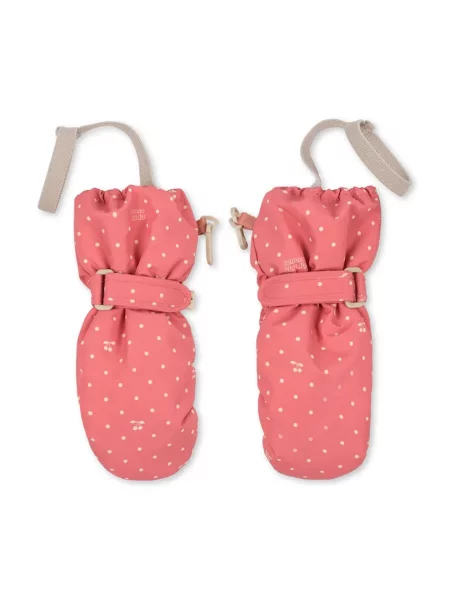 Konges Sløjd rukavice detské NOHR SNOW MITTENS PRINT ružová