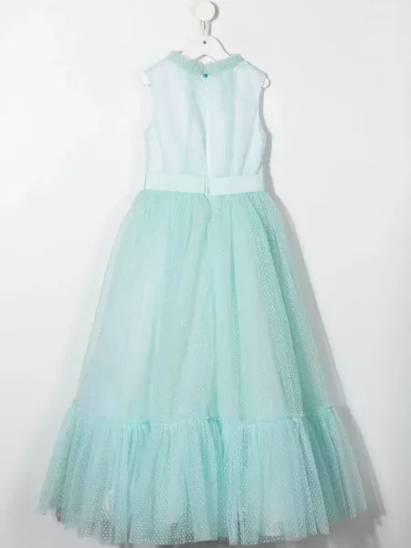 Sukienka dziecięca Marchesa Couture zielona