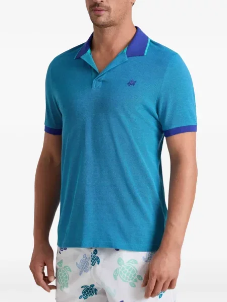 Polo Vilebrequin με κέντημα μπλε